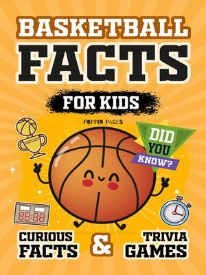 cover image of Basketball Facts Book for Kids